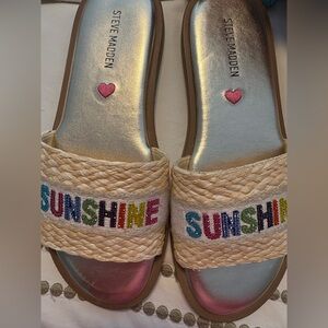 Steve Madden Kids Sunshine Sandals - Multicolor